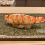 鮨 ひろ海 - 煮車海老味噌付