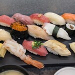 すしざんまい - かすみ（1.5人前・茶碗蒸し・お椀付き）￥1,518