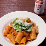 ケネディハウス銀座 - 牛肉とポルチーニのボロネーゼ〜パスタリガトーニ〜