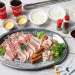 宇品BBQガーデン - 平日限定とにかく肉セット