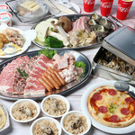 宇品BBQガーデン - 平日限定 宇品BBQ満喫セット