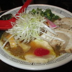 三麺流 武者麺 - 中華そば・こってり　2014/8