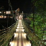本家伴久 - 夜のカズラ橋 (2014.Aug)