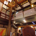 本家伴久 - 吹き抜けロビー(2014.Aug)