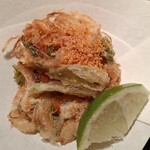 銀座ろくさん亭 - かき揚げ