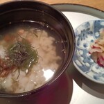 銀座ろくさん亭 - へしこ茶漬け