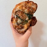 fiveran osaka Coffee BASE - ★季節のタルティーヌ 〜きのことほうれんそうとサルシッシャ〜