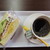 サンマロー - 料理写真:2025年の｢サンドイッチ＋コーヒー｣983円