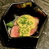 銀座山科 はなれ - 近江牛のぬた和え