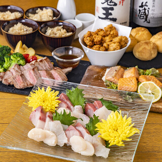 飲み放題付きコースは4,000円から