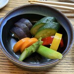 かぶと - お新香