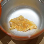 三谷 - ボタン海老の味噌と身