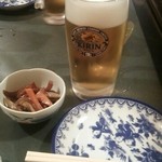 一代屋 - この日はお偉いさんに合わせてビールから～(*￣ー￣)