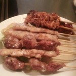 一代屋 - 焼き鳥盛り合わせ♪