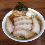 Futomenya - チャーシューメン普通盛り     太麺  脂っぽく
