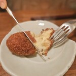 サクラグリル - 中は熱々！湯気が上がります！