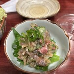 ＶｉｎｏＬｏｃｏ - 鯵といぶりがっこのなめろう