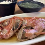 活魚料理 びんび家 - 煮魚定食・キンメ