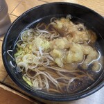 上毛高原そば - 舞茸は近くの山で獲られたものと想像しながら食べる舞茸天そば