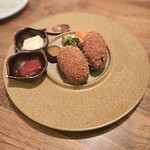 サクラグリル - 海老クリームコロッケ（2ケ）1100円