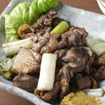 ぢどり亭 - 料理写真:親鳥もも炭火焼き