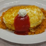 サロン ウフ エ モア そごう横浜店 - 良く焼きのスフレ卵のオムライス