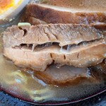 らーめんかいすい 中郷店 - チャーシューの旨み最高です。