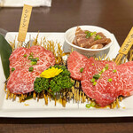 百済 - 黒毛和牛希少部位2種盛り＋テジカルビ