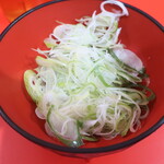 ラーメン二郎  - 大分県産ネギ
