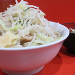 ラーメン二郎  朝倉街道駅前店 - 小ラーメン＋ニンニク少し＋大分県産ネギ