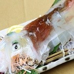 日々季 - 呼子産活やりいか姿造り