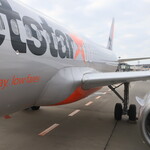 ラーメン二郎  - 往路 Jetstar A320