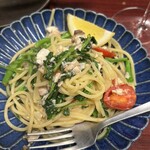 ＶｉｎｏＬｏｃｏ - 鯵とクレソンのパスタ