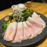 洋食 おがた - 春野菜ロースハムサラダ