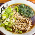 そば処 亀島 - 春菊天そば