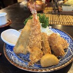 麓庵 かつ玄 - とんかつ四味　穴子