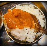 インドカレー ハルディ - ライスにも合いますね♫