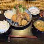 麓庵 かつ玄 - とんかつ四味