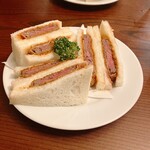 欧風料理 もん - サンドウイッチ(ビーフカツ)