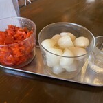 カレーバー・ガク - 福神漬けとらっきょう