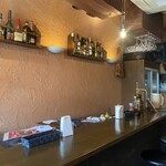 カレーバー・ガク - 店内の様子（カウンター席）