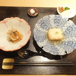 ぎんざ 一二岐 - 揚げ胡麻豆腐