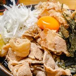 麺紡 - 新玉肉ぶっ掛け