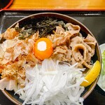 麺紡 - 新玉肉ぶっ掛け