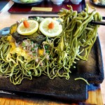 元祖 瓦そばたかせ ごはん処りゅう庵 - 茶そばリフト