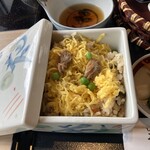 木曽路 - あさり山菜御飯+¥330(税込)