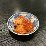 炭火焼肉 牛のまるやま - 白菜キムチ