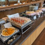 ガーデニア(ホテルマイステイズプレミア成田) - オレンジ　ライチ　いちごスイーツ