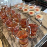 ガーデニア(ホテルマイステイズプレミア成田) - いちごのジュレ　杏仁豆腐