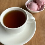 ガーデニア(ホテルマイステイズプレミア成田) - 紅茶とアイスおかわり　モクテルの写真撮り忘れました